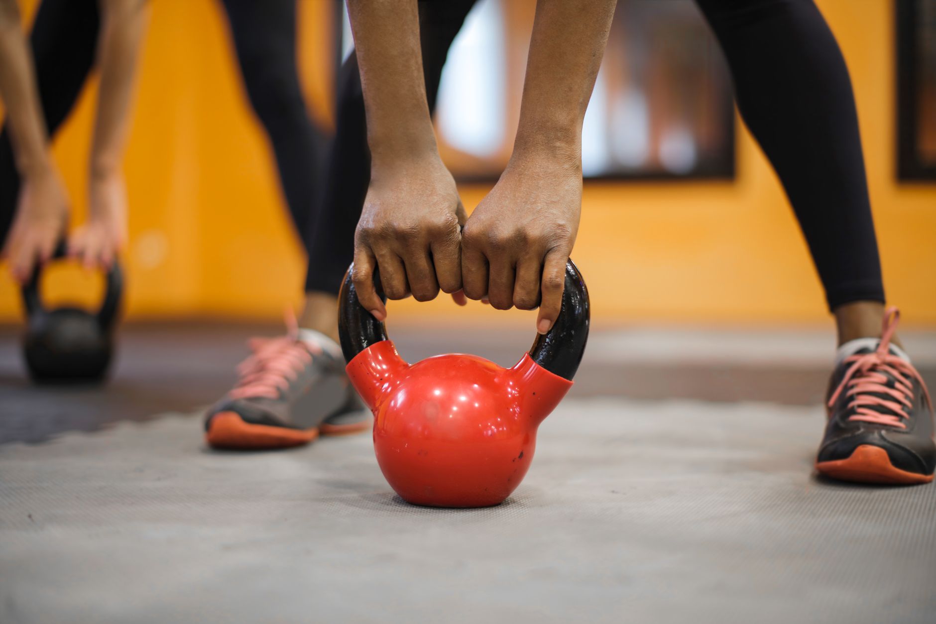 Focused workout with room for controlled movement